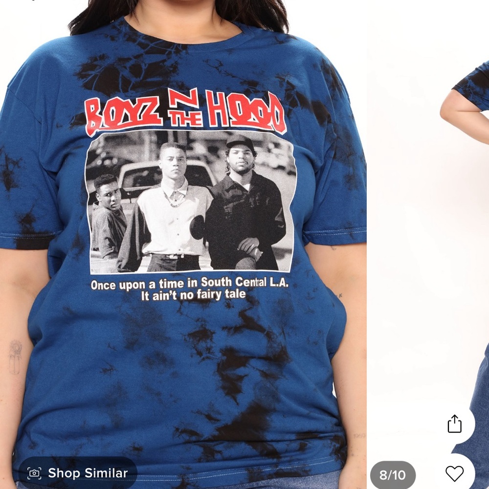 Boyz in Hood Tee NWT size 3x
